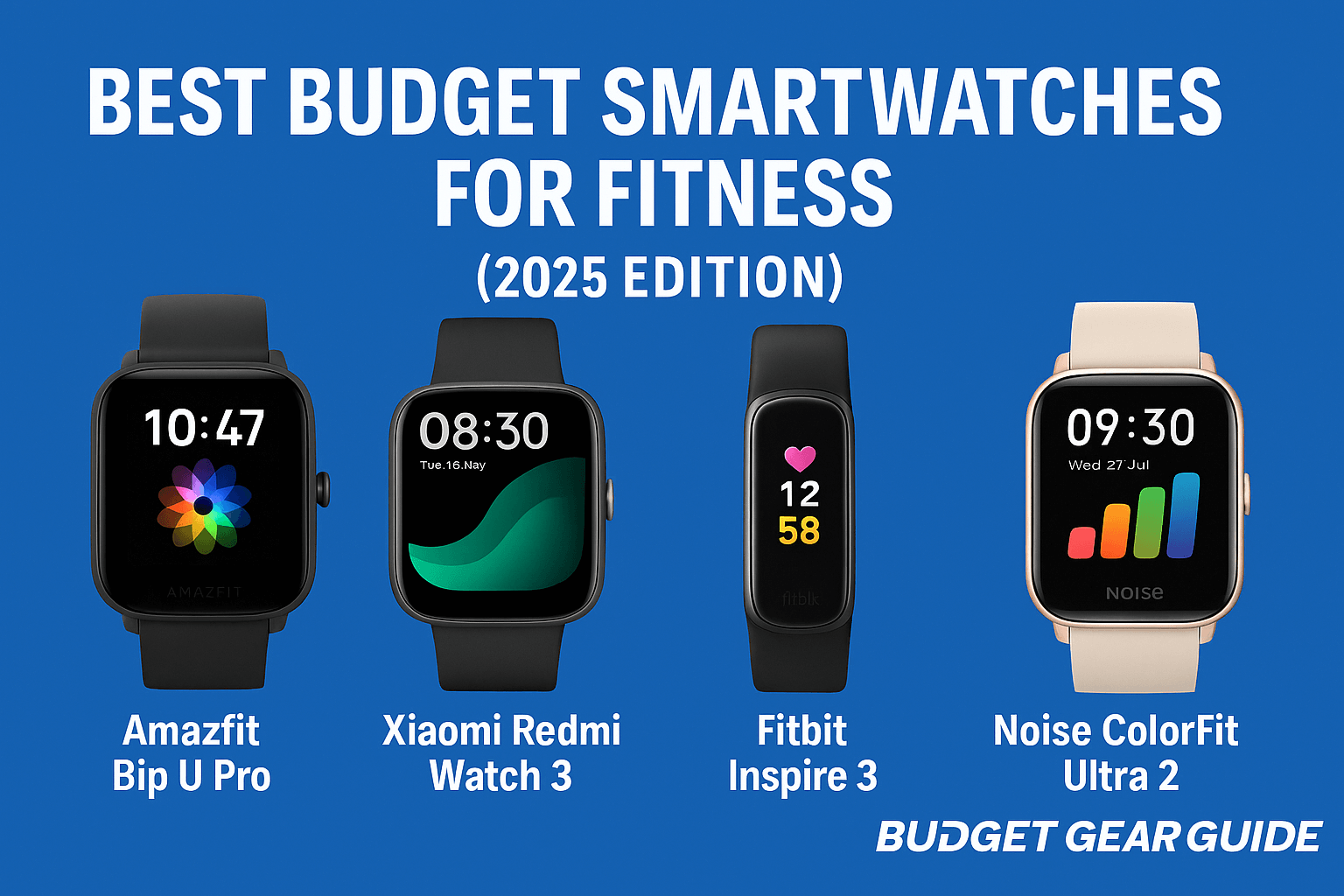 Best Fitness Smartwatches for 2025 - Comparison