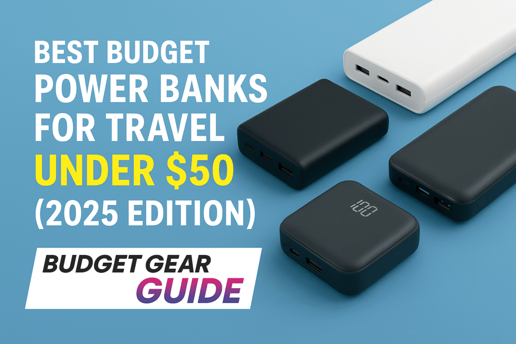 Best Budget Power Banks for Travel 2025