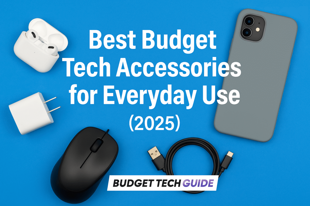 Best Budget Tech Accessories for Everyday Use
