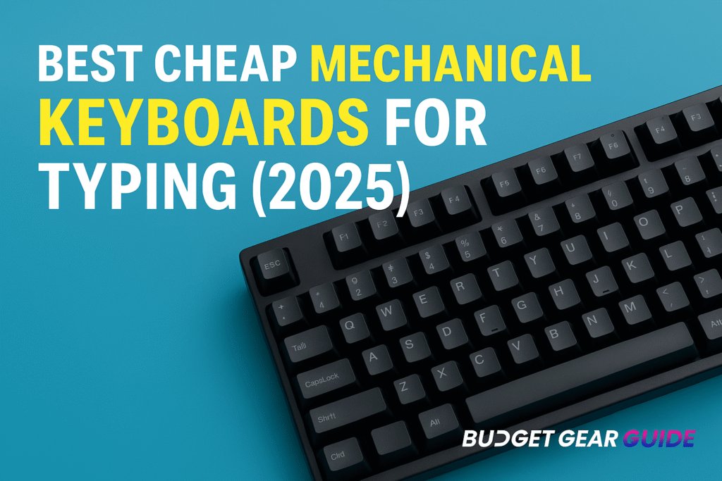 Best Cheap Mechanical Keyboards for Typing (2025)