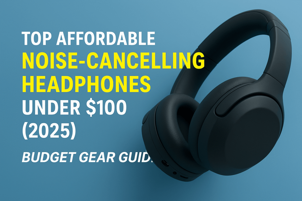Top affordable noise-cancelling headphones under $100 (2025)